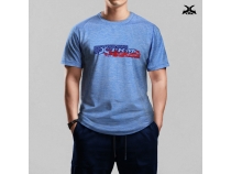 XAA-L076 XTRM 吸溼排汗 運動T-SHIRT短袖上衣 水藍