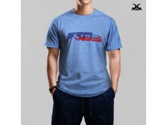 XAA-L076 XTRM 吸溼排汗 運動T-SHIRT短袖上衣 水藍